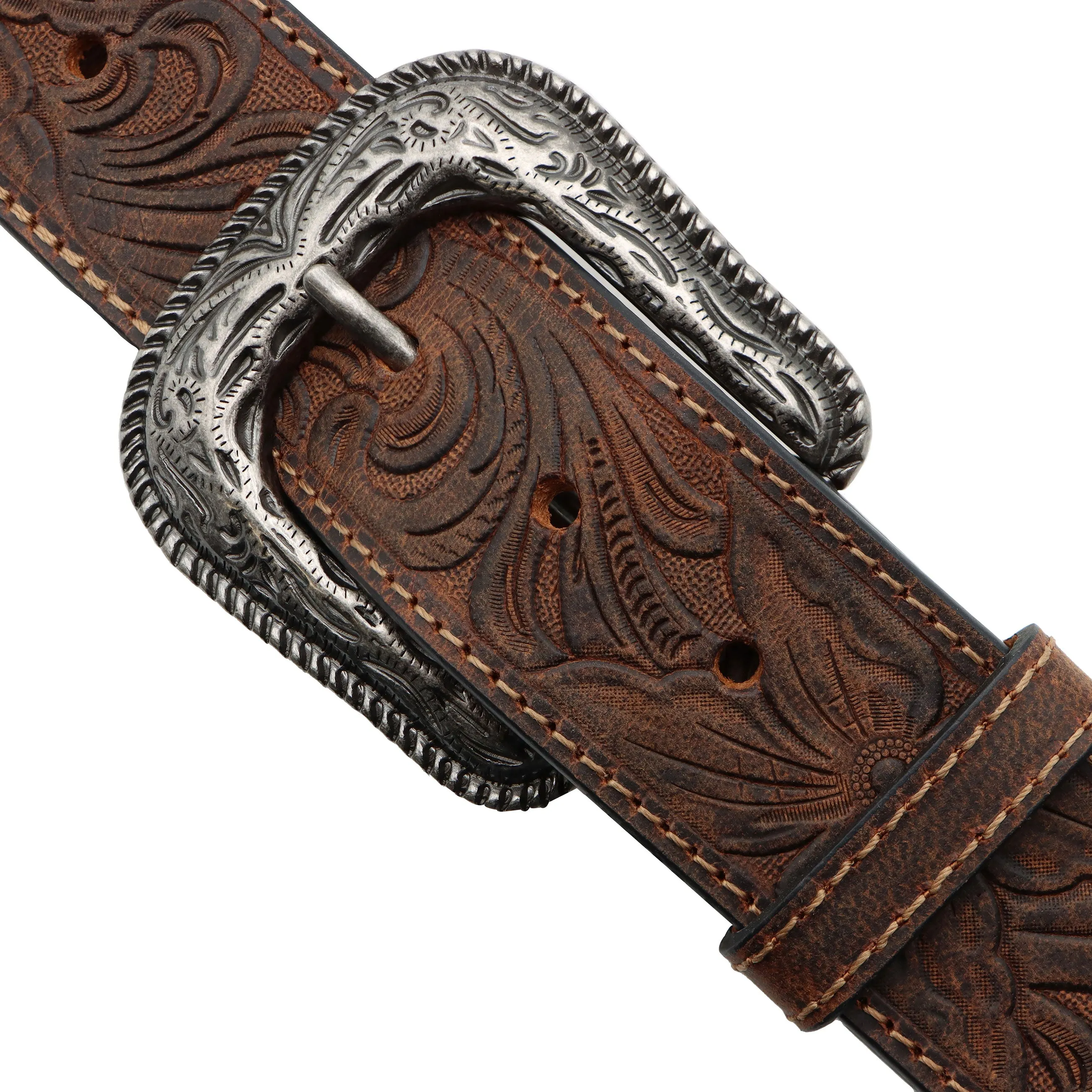 1 1/2" Tooled Billets Belt