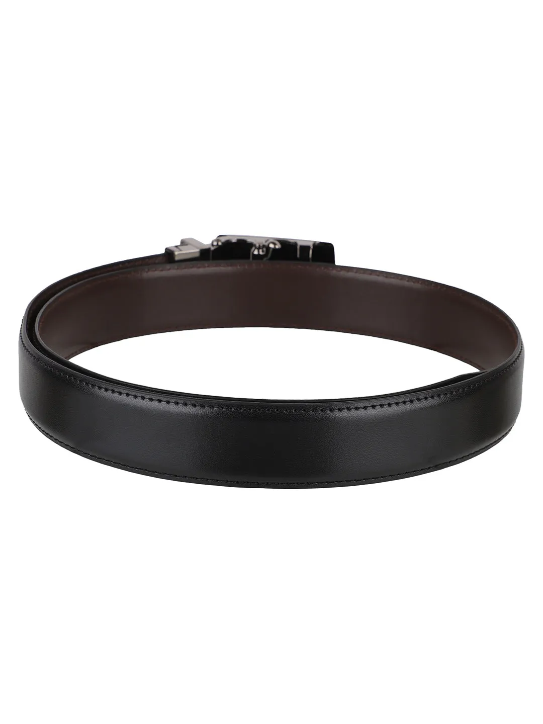 4246 Black & Brown Reversible Belt for Men