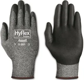 Ansell Hyflex Foam Nitrile-Coated Gloves Size 8