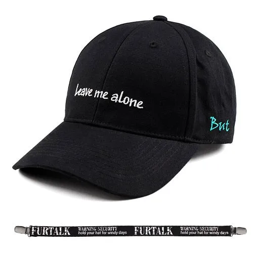 Black Caps for Women Men Baseball Cap