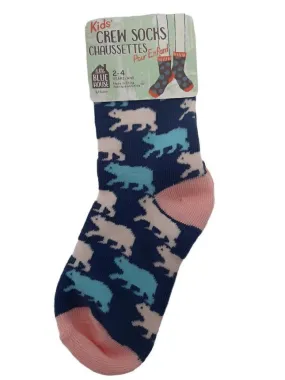 Blue/Pink Bear-sock-2-4yr-so3wibe438