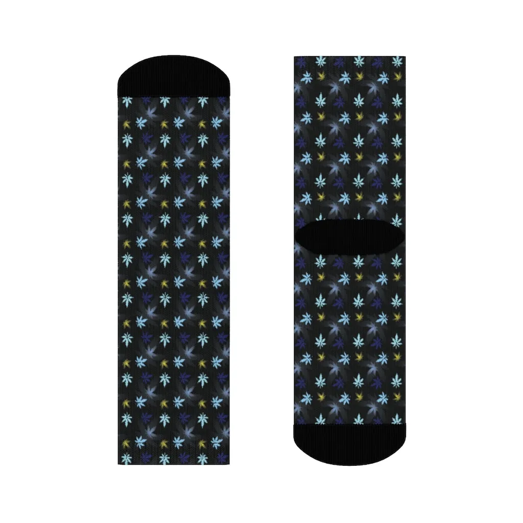 Chasing The Blues Crew Socks
