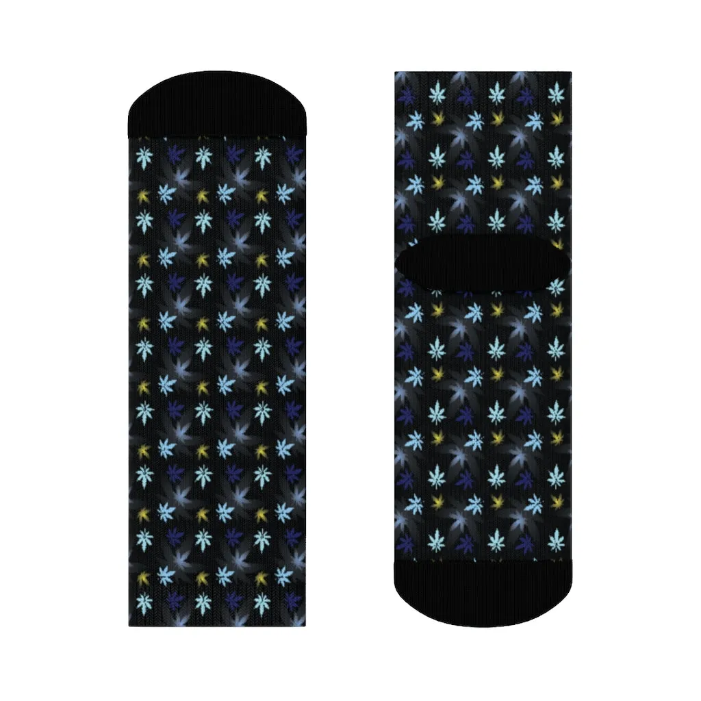 Chasing The Blues Crew Socks