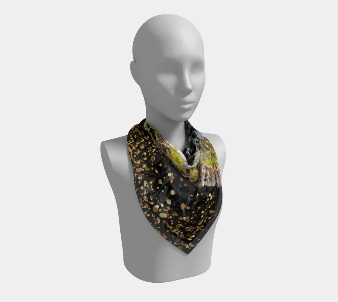 Cracked. Broken. Beautiful.  Black and Gold.