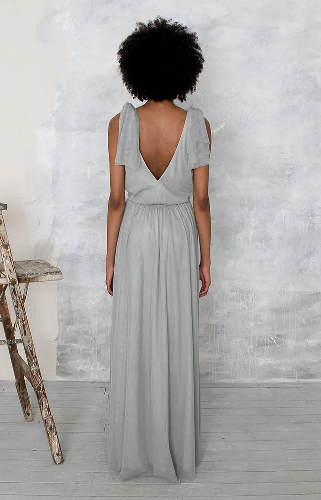 Danya Tulle Gown - Sage Green