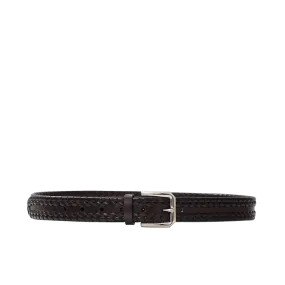 Decorative Stitch Leather Belt