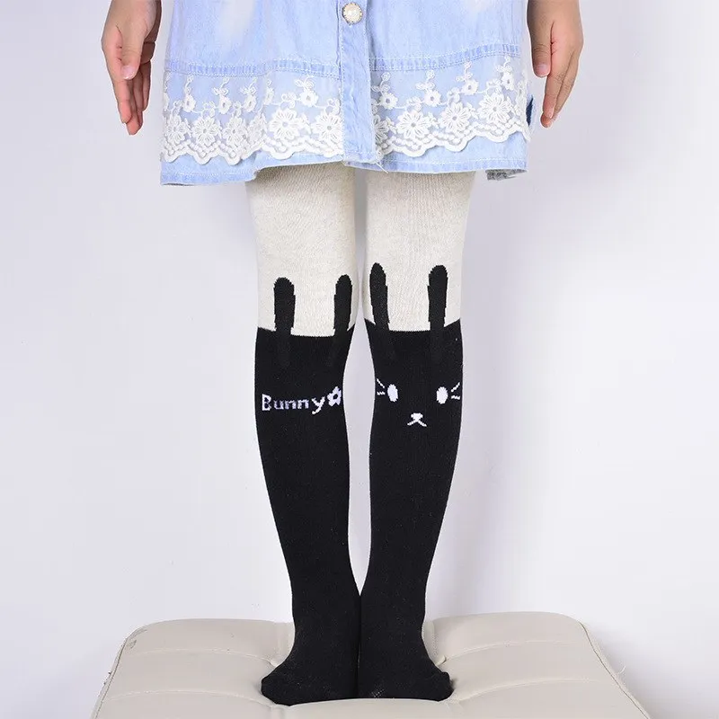 DreamShining Cartoon Cat Patchwork  Tights
