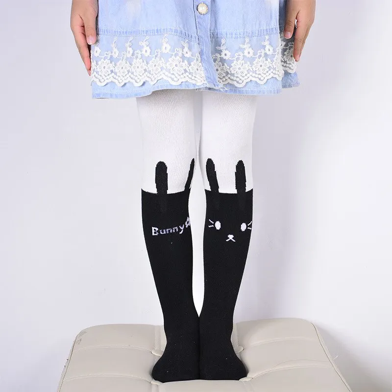 DreamShining Cartoon Cat Patchwork  Tights