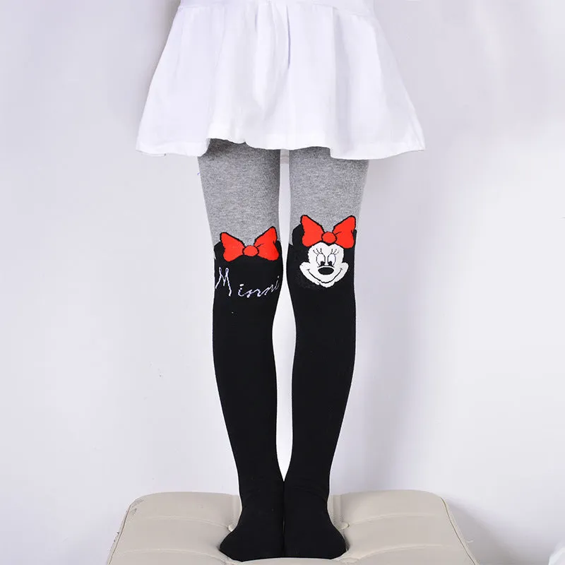 DreamShining Cartoon Cat Patchwork  Tights