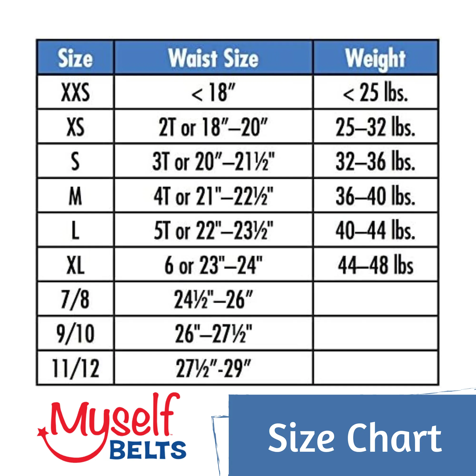 MYSELF BELTS - Rainbow Print Easy Velcro Belt For Toddlers/Kids