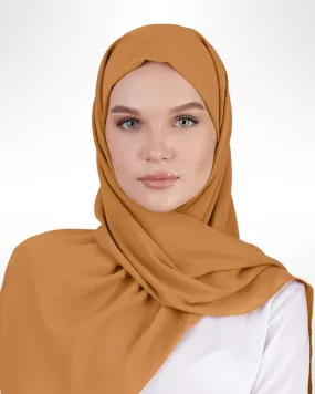Premium Chiffon Hijab – Camel