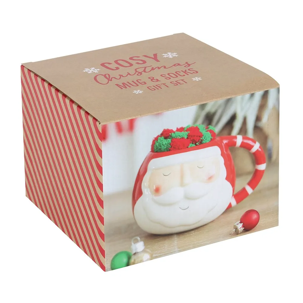 Santa Mug and Sock Set - CR00020