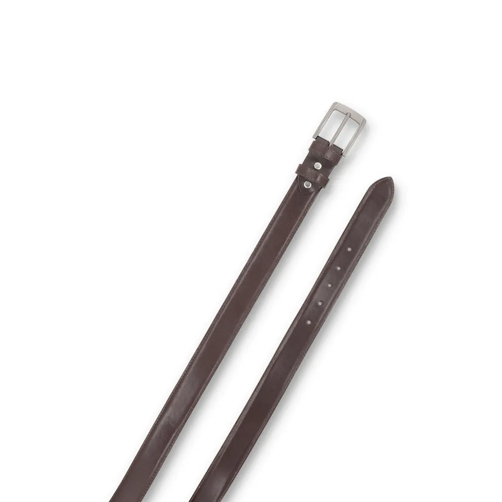 Semi Formal Brown Leather Belt