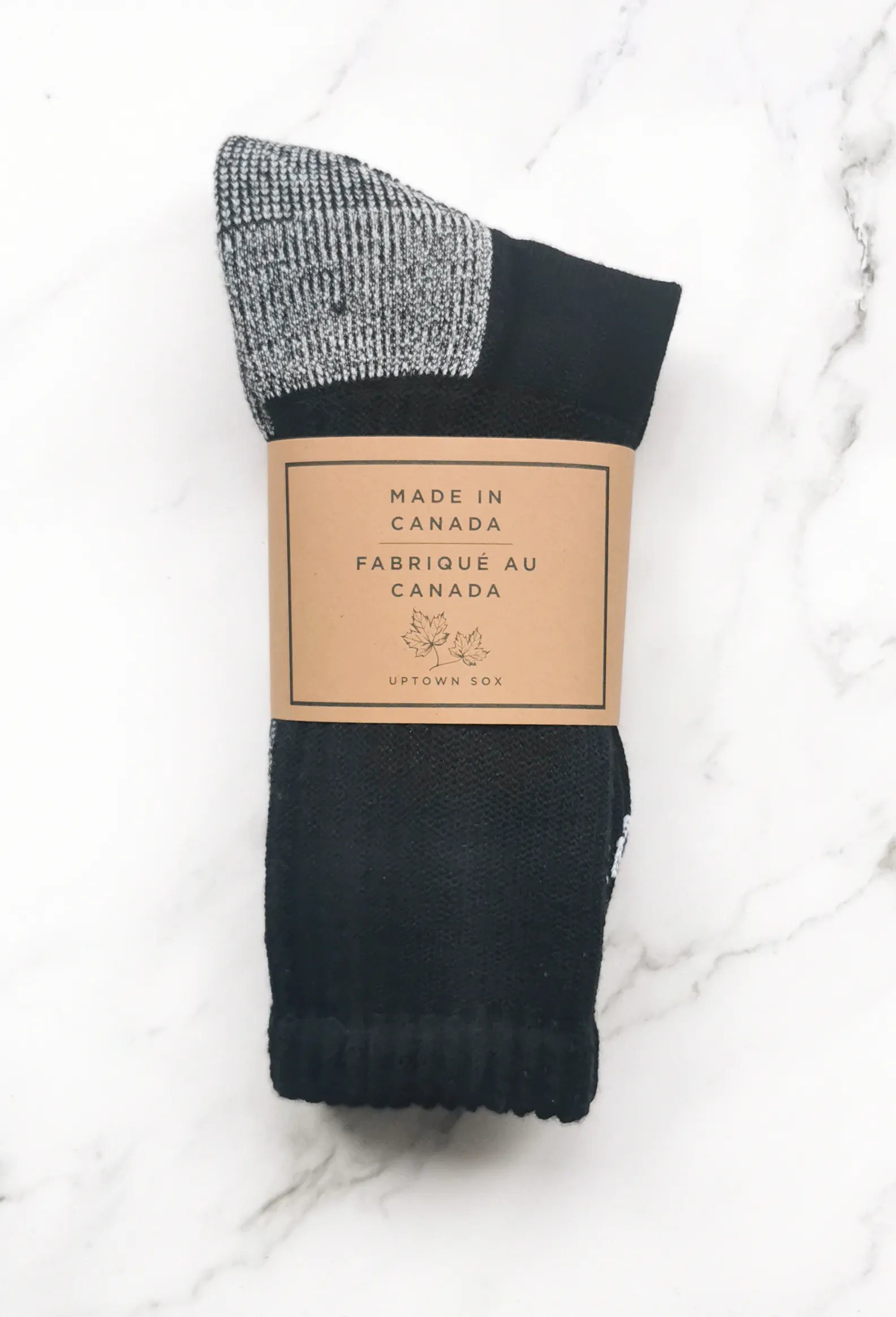 UPTOWN MADE IN CANADA - (S/M) - BLACK