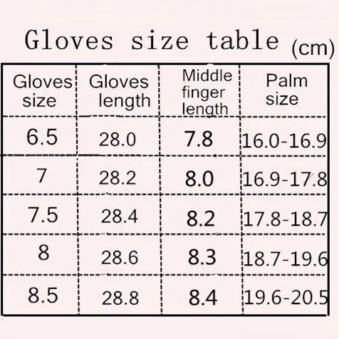 Women's Autumn/Winter Warm Short Gloves