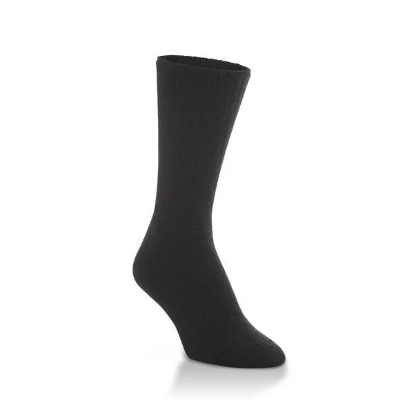 World's Softest Classic Black Crew Socks (Men's)